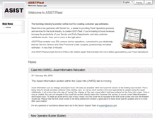 Tablet Screenshot of mack.asist.decisiv.net